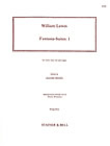 Fantasia-Suites. Set 1. Violin, Bass Viol and Organ
