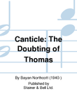 Canticle: The Doubting of Thomas