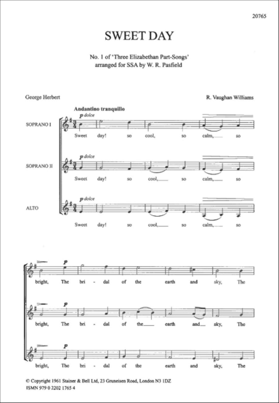 A Sweet Day SSA scores gallery preview page 2