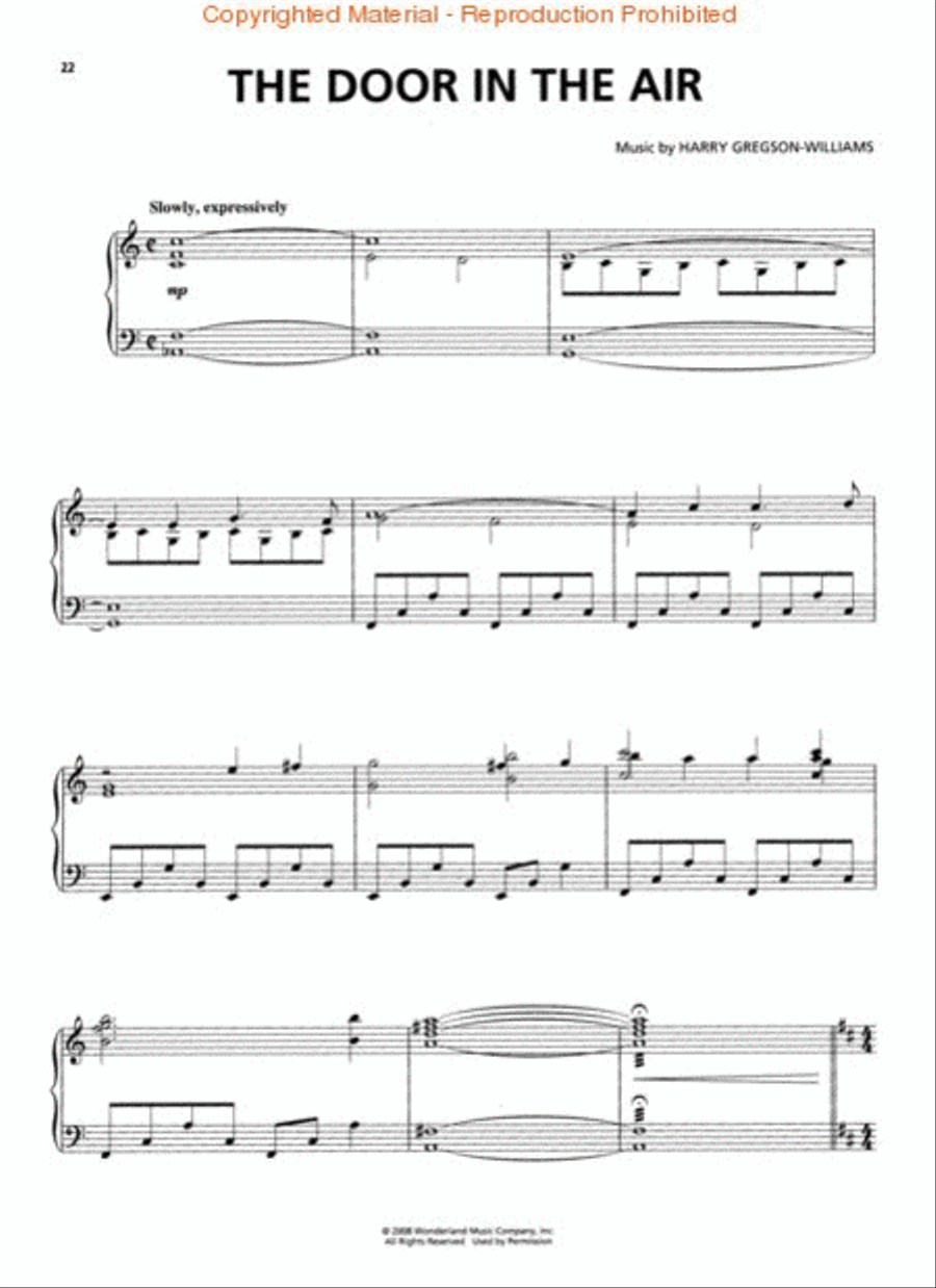 The Chronicles of Narnia – Prince Caspian Piano, Vocal, Guitar scores gallery preview page 4