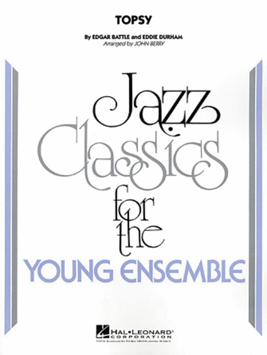Topsy Topsy Jazz Ensemble scores gallery preview page 1