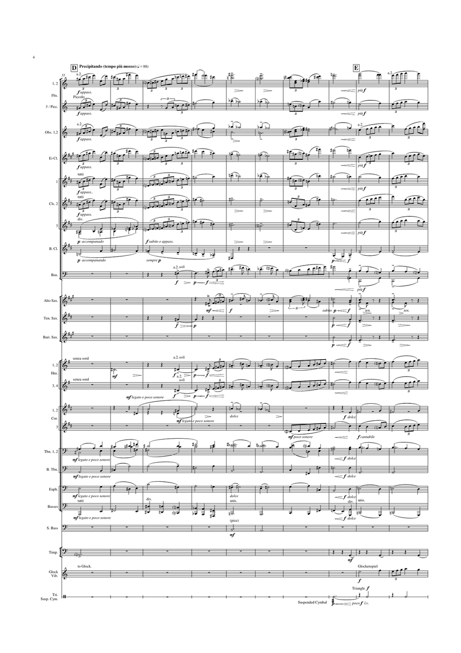 Emerald Breeze (score) Concert Band - Sheet Music page 5