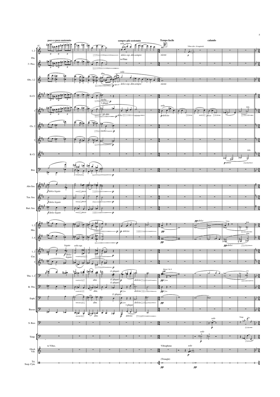 Emerald Breeze (score) Concert Band - Sheet Music page 6