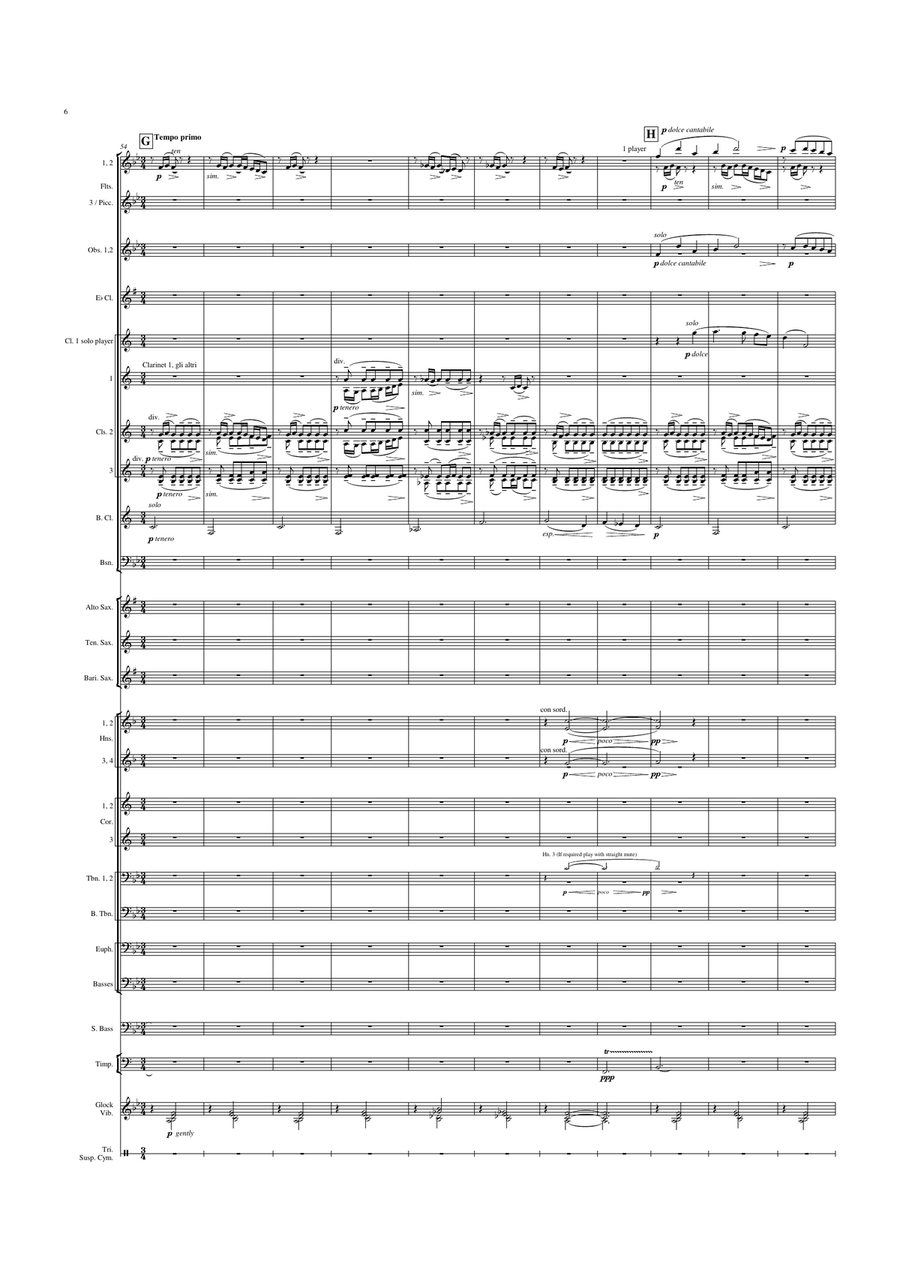 Emerald Breeze (score) Concert Band - Sheet Music page 7
