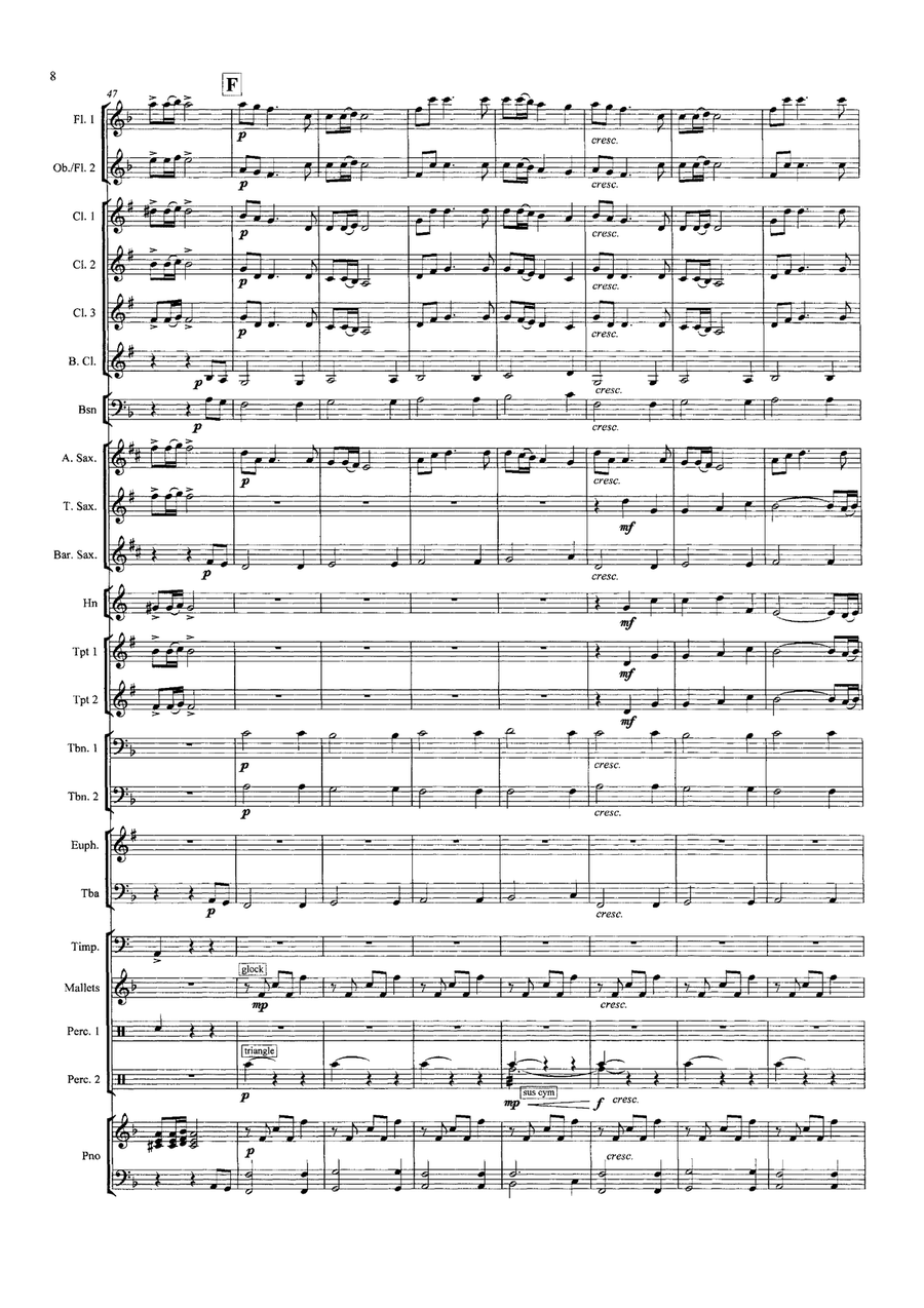 Juan For The Road (score) Concert Band - Sheet Music page 9