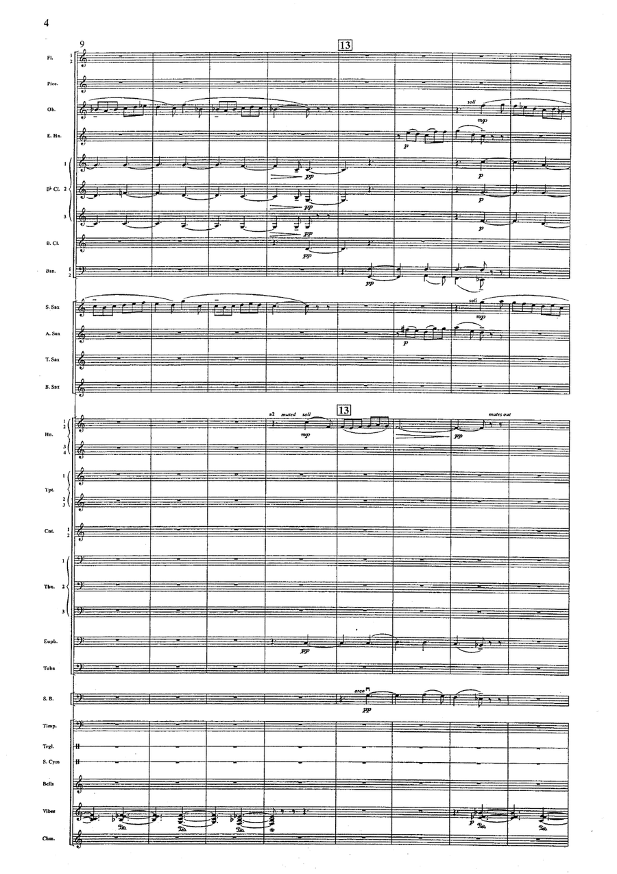 Symphonies De Noel by Clark Mcalister Concert Band - Sheet Music page 3