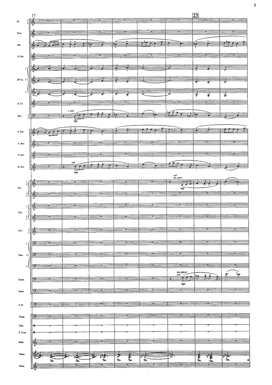 Symphonies De Noel by Clark Mcalister Concert Band - Sheet Music page 4