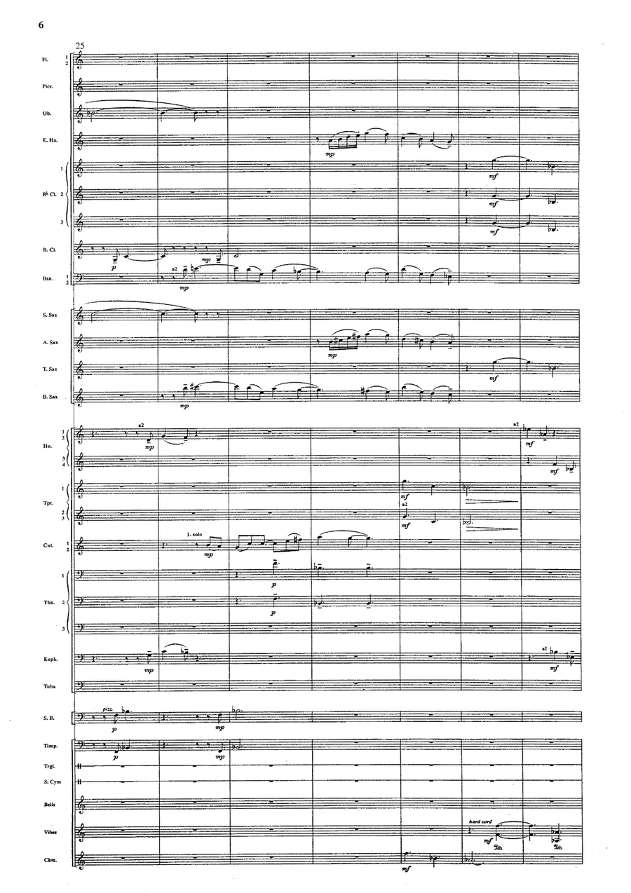 Symphonies De Noel by Clark Mcalister Concert Band - Sheet Music page 5