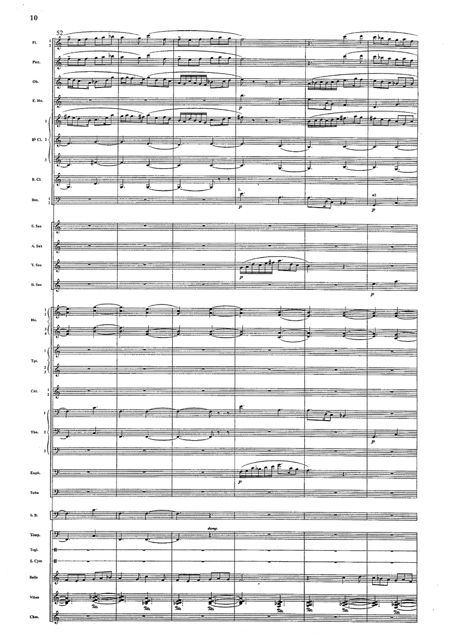 Symphonies De Noel by Clark Mcalister Concert Band - Sheet Music page 9