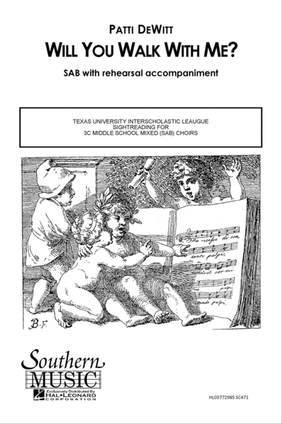 Will You Walk with Me Choir scores gallery preview page 1