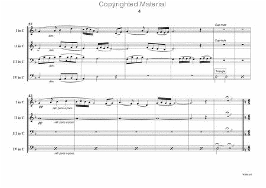 3 Miniatures 3 Miniatures Brass Quartet scores gallery preview page 5