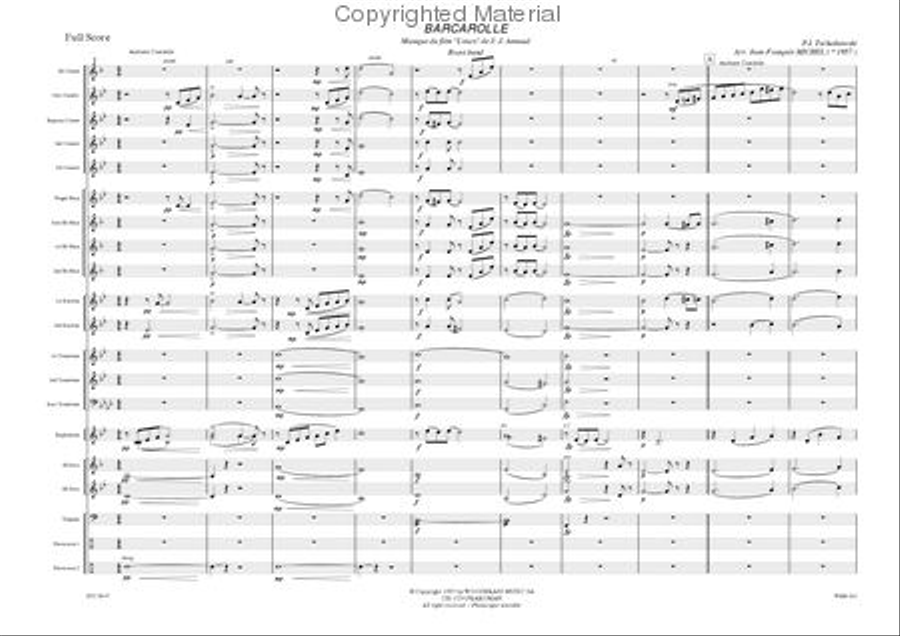 Barcarolle Brass Band scores gallery preview page 2