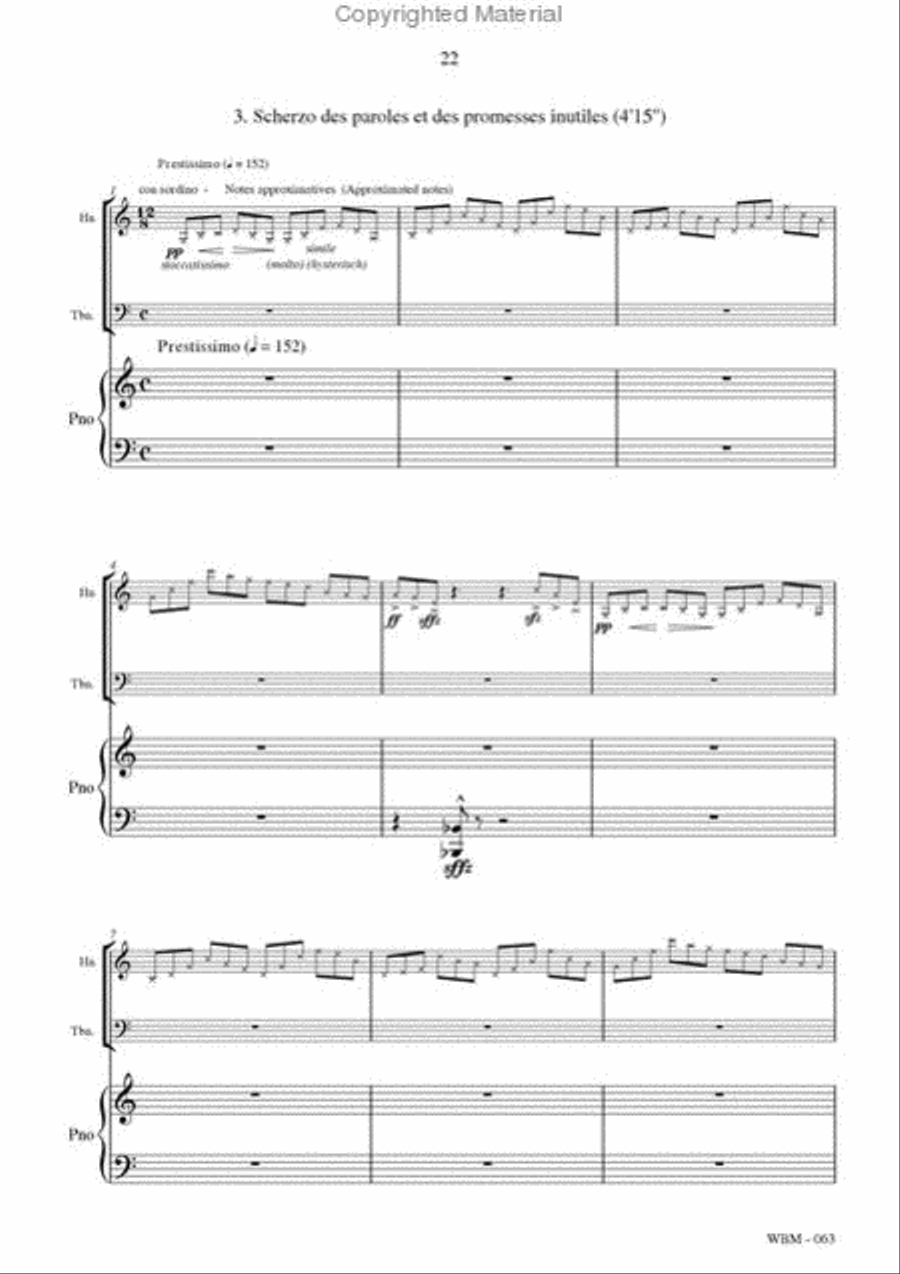 Burlesco Burlesco Horn scores gallery preview page 18