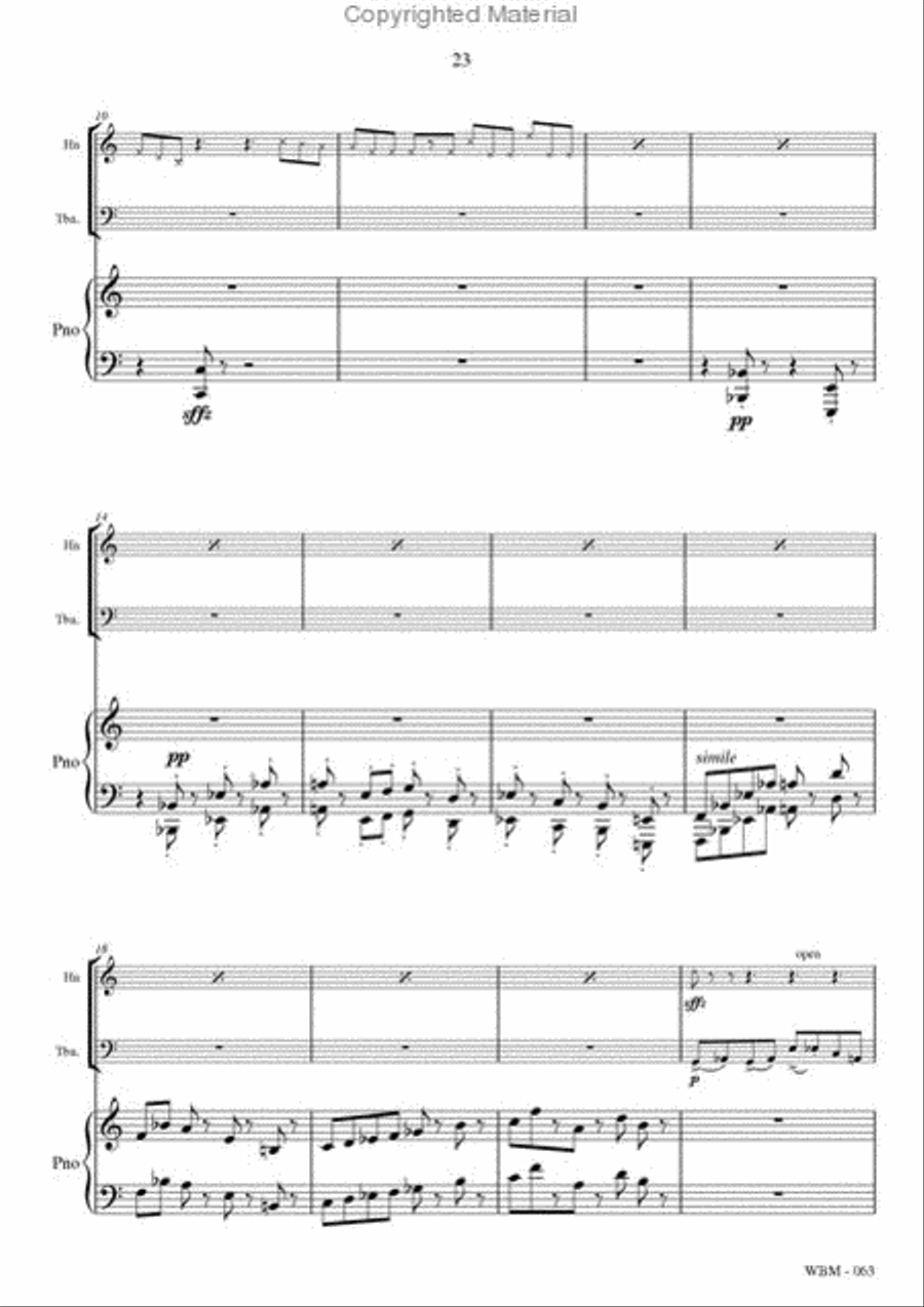 Burlesco Burlesco Horn scores gallery preview page 19