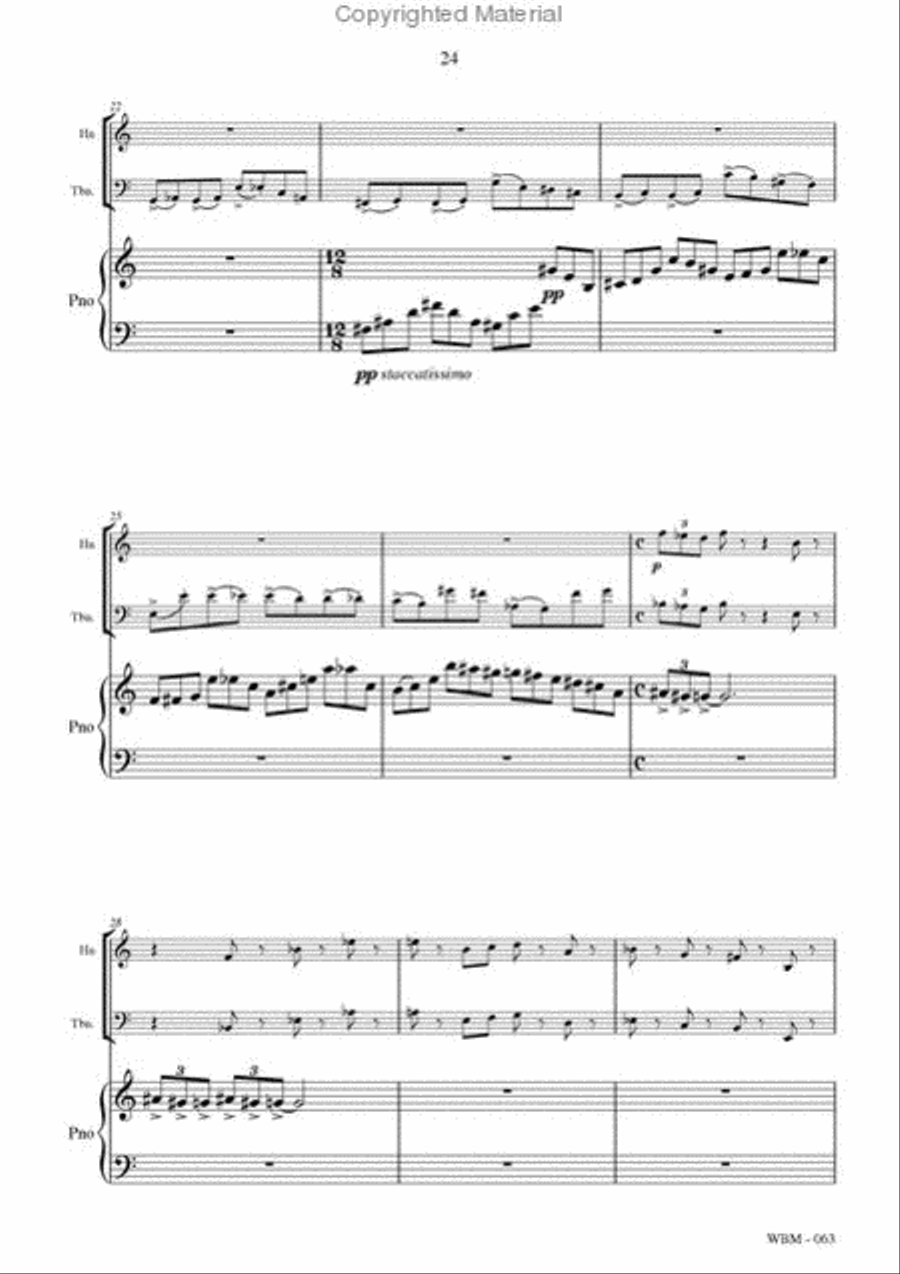 Burlesco Burlesco Horn scores gallery preview page 20