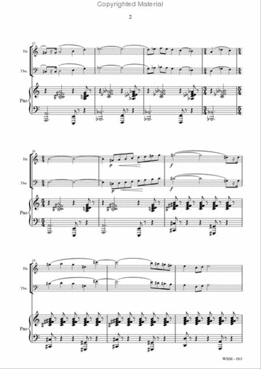 Burlesco Burlesco Horn scores gallery preview page 3