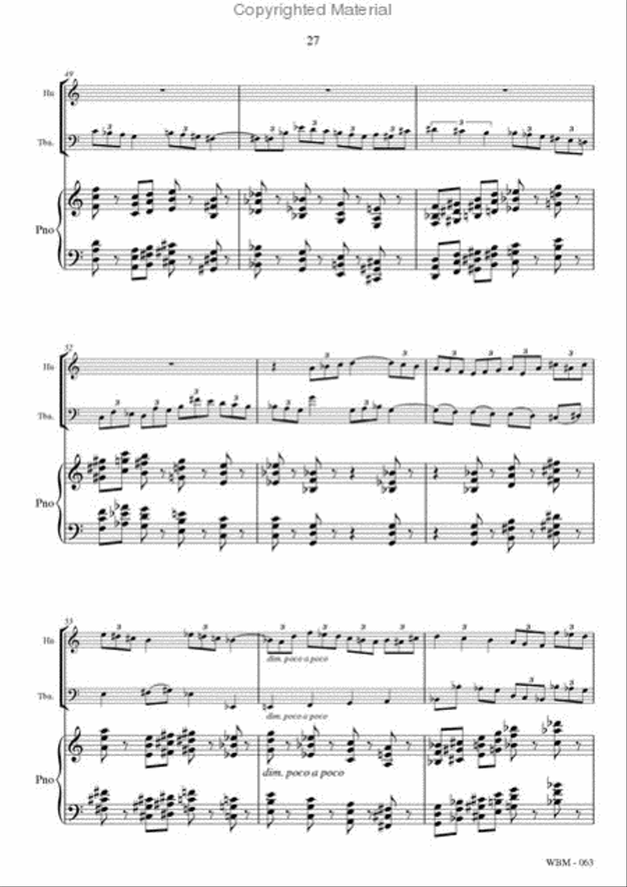 Burlesco Burlesco Horn scores gallery preview page 23