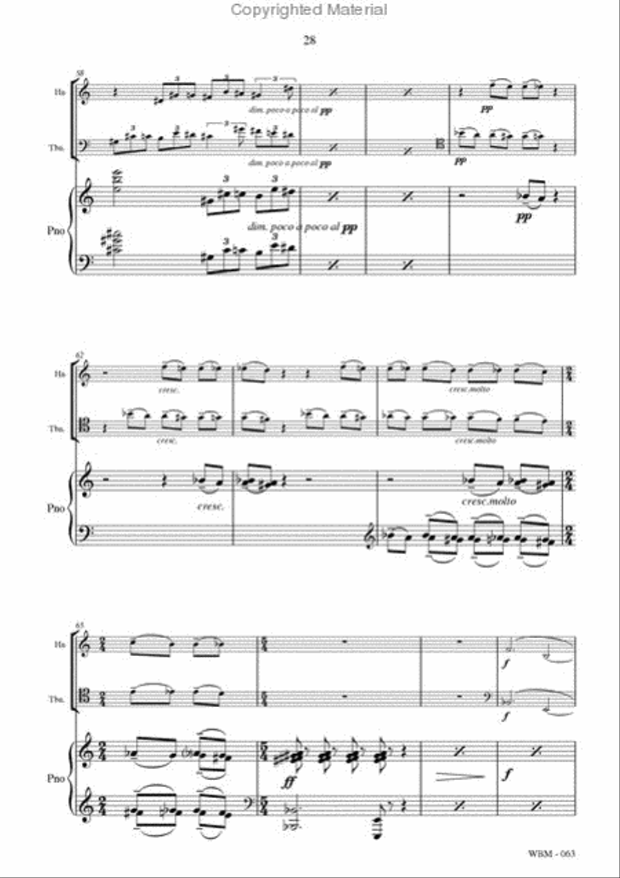 Burlesco Burlesco Horn scores gallery preview page 24