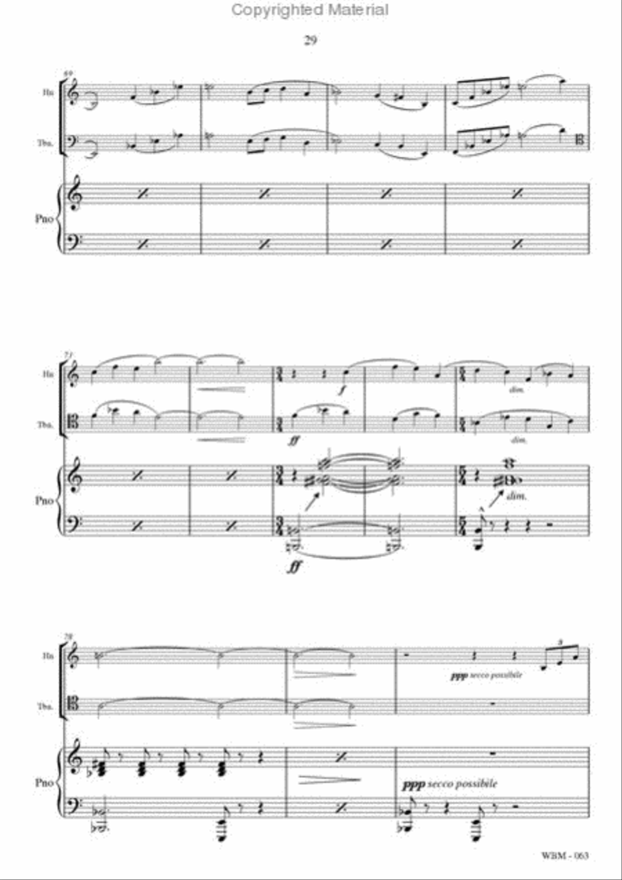 Burlesco Burlesco Horn scores gallery preview page 25