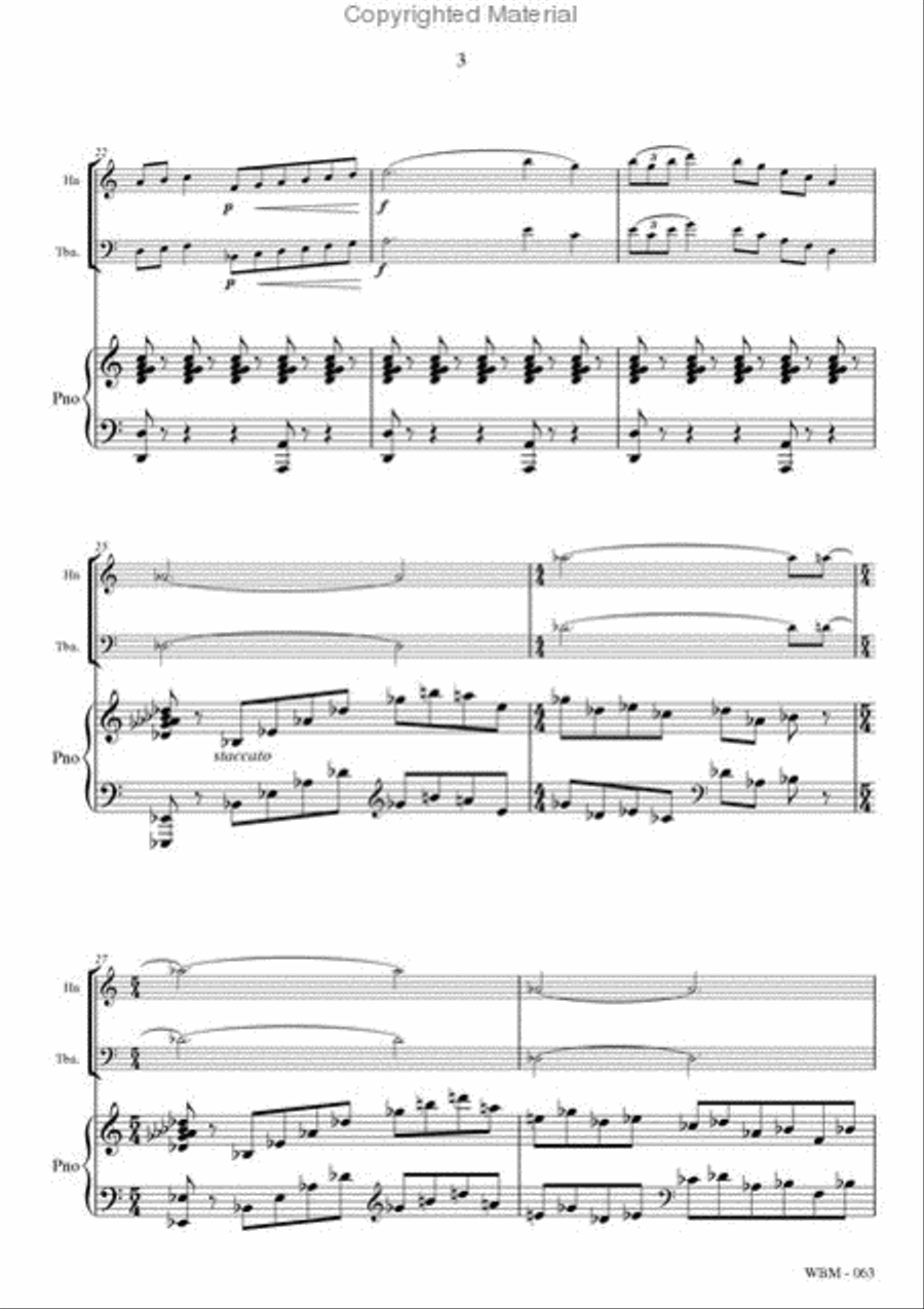 Burlesco Burlesco Horn scores gallery preview page 4