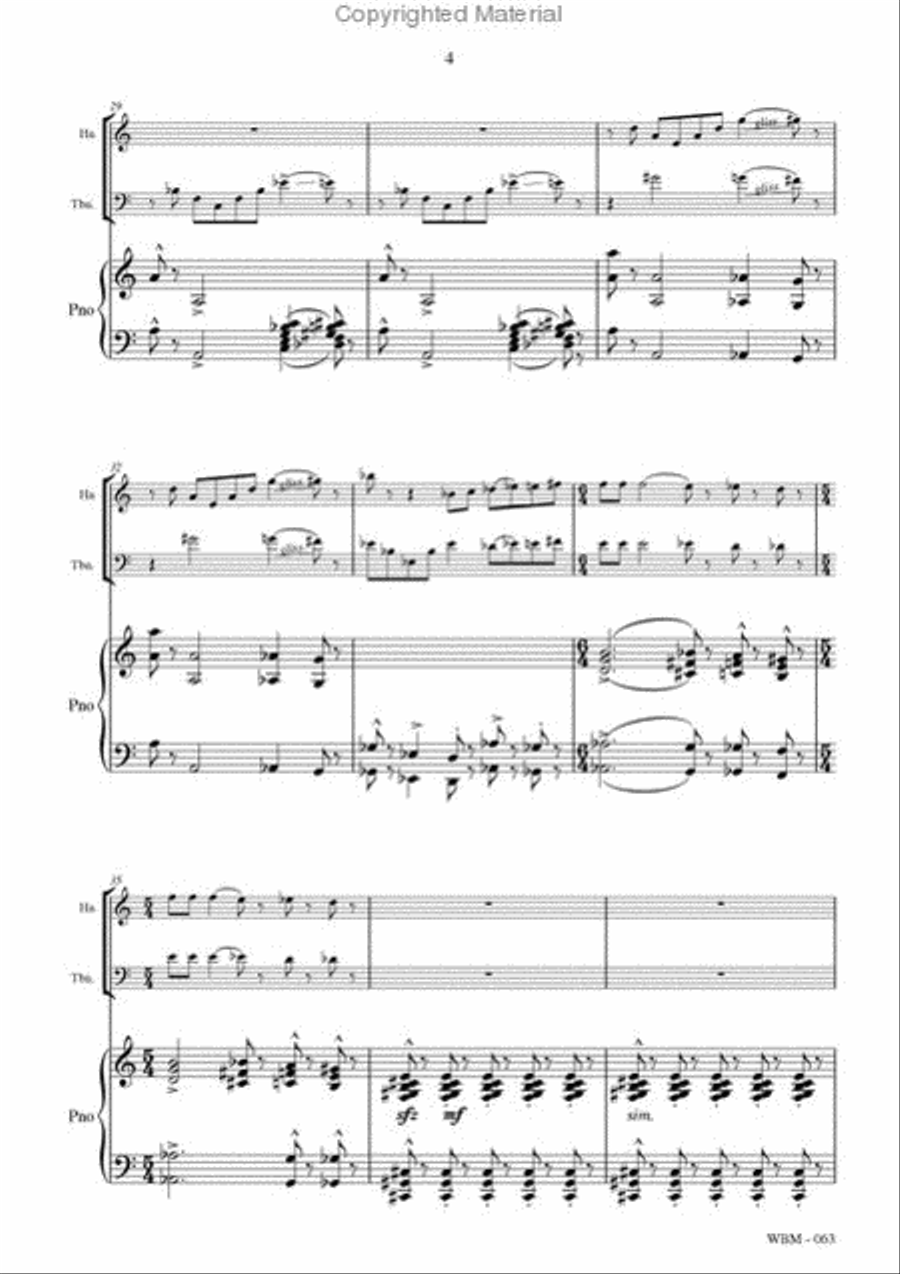 Burlesco Burlesco Horn scores gallery preview page 5