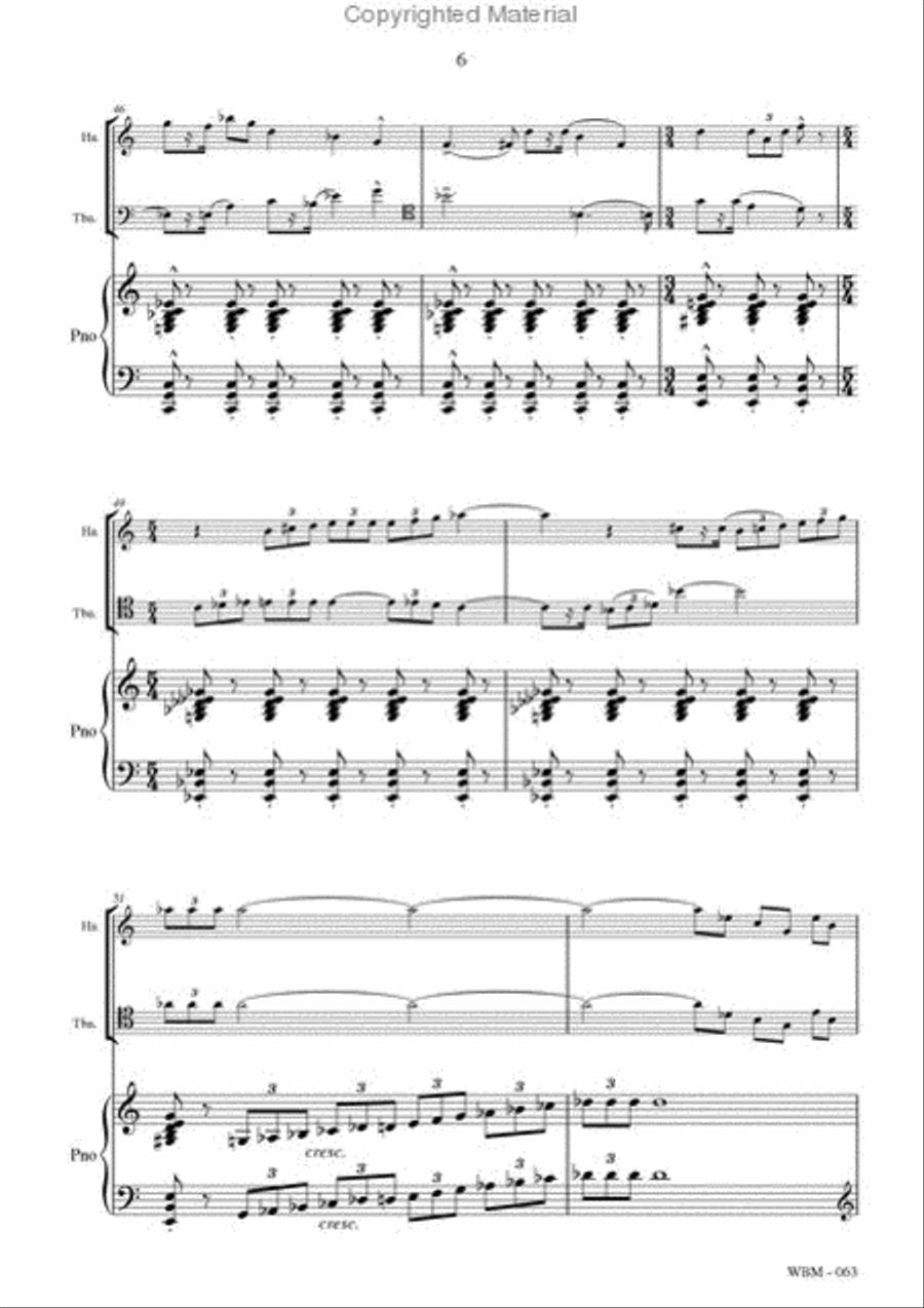 Burlesco Burlesco Horn scores gallery preview page 7
