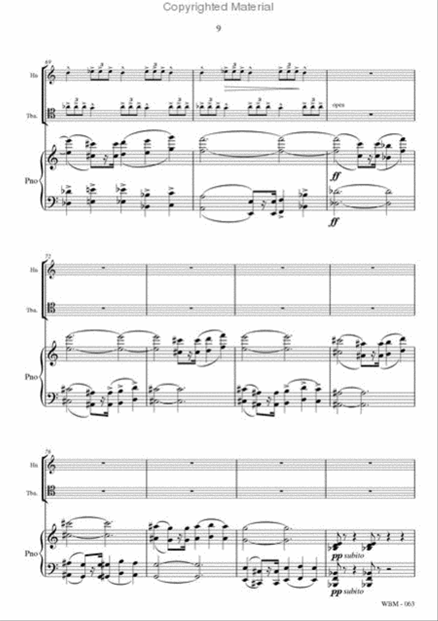 Burlesco Burlesco Horn scores gallery preview page 10