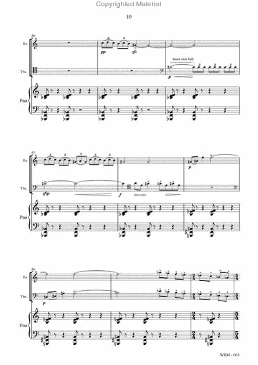 Burlesco Burlesco Horn scores gallery preview page 11
