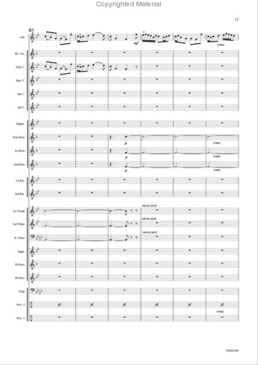 Chant du Berger Chant du Berger Cornet scores gallery preview page 12