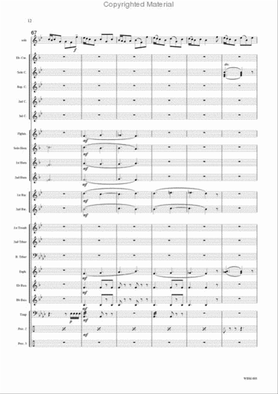 Chant du Berger Chant du Berger Cornet scores gallery preview page 13