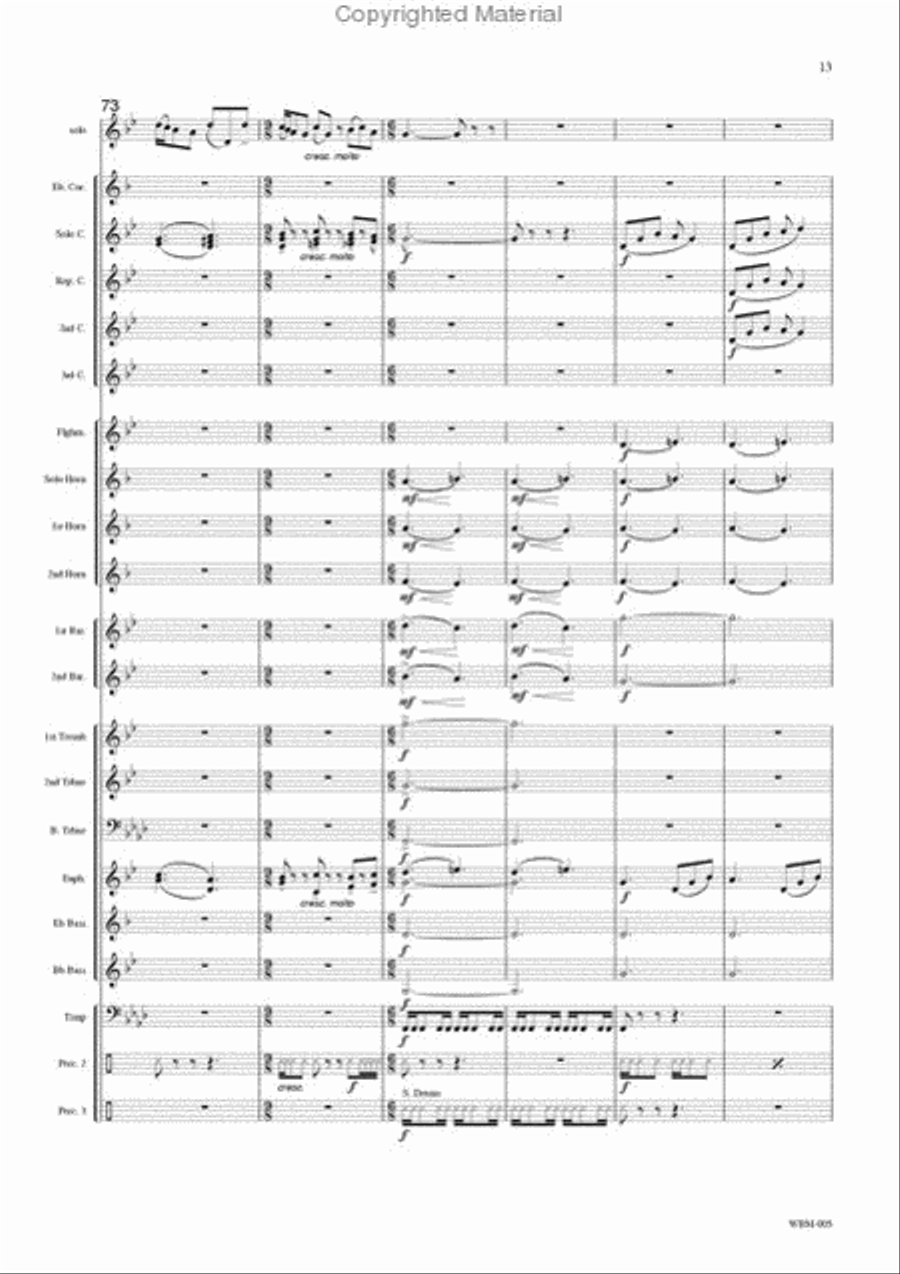 Chant du Berger Chant du Berger Cornet scores gallery preview page 14