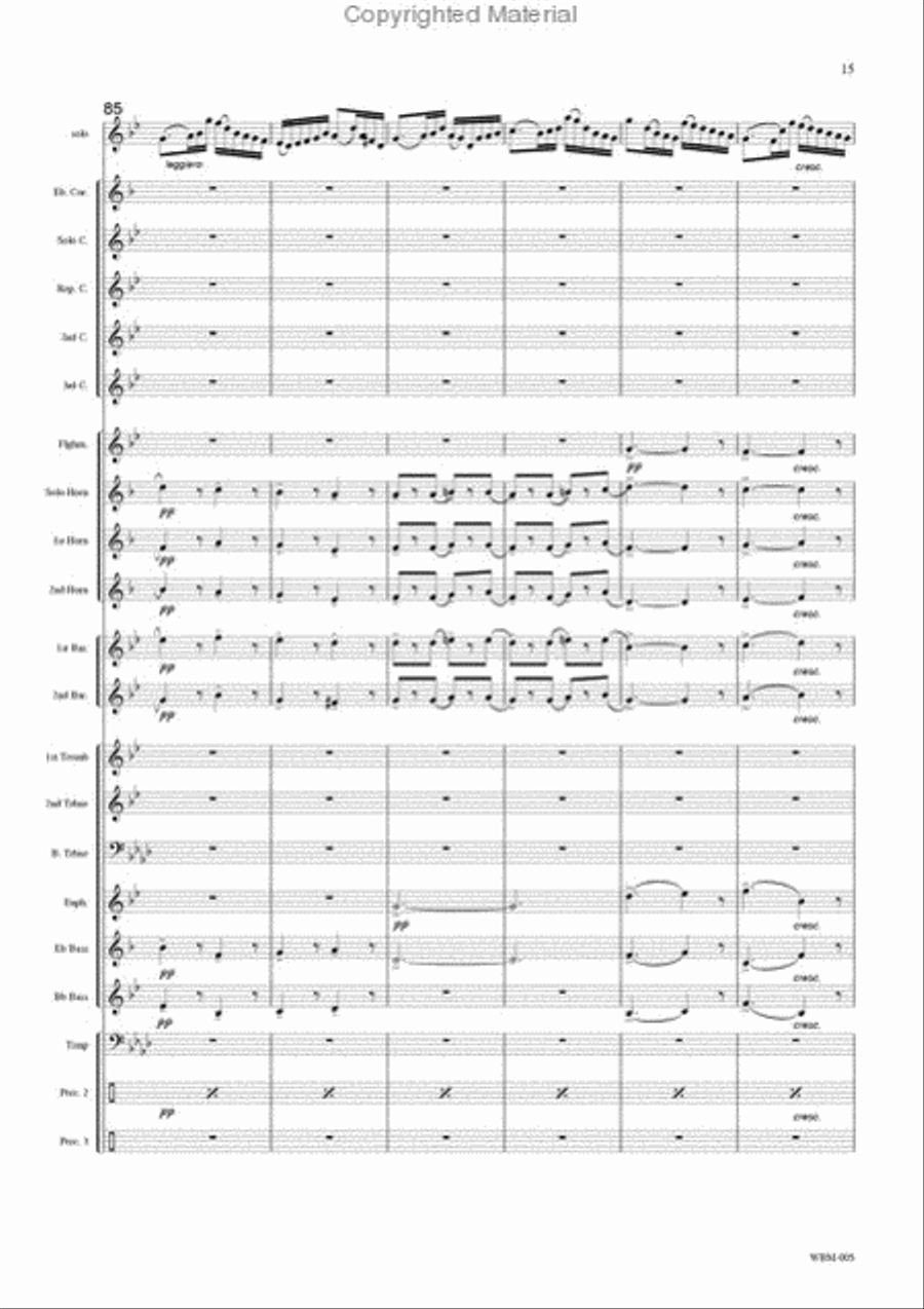 Chant du Berger Chant du Berger Cornet scores gallery preview page 16