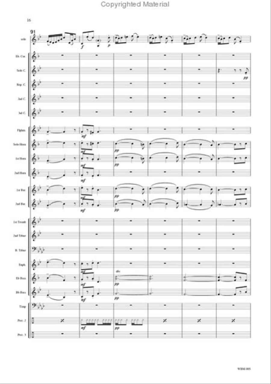 Chant du Berger Chant du Berger Cornet scores gallery preview page 17