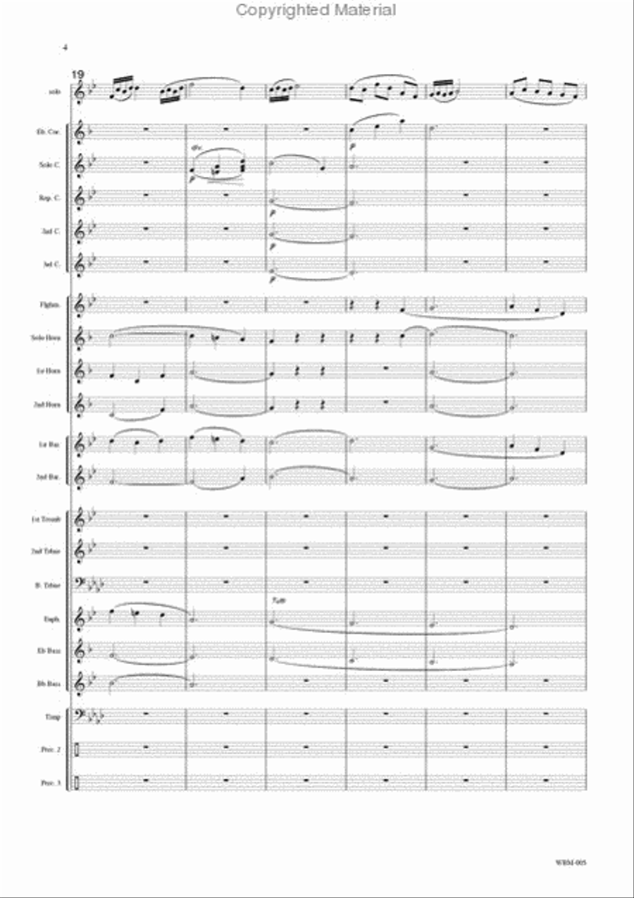 Chant du Berger Chant du Berger Cornet scores gallery preview page 5