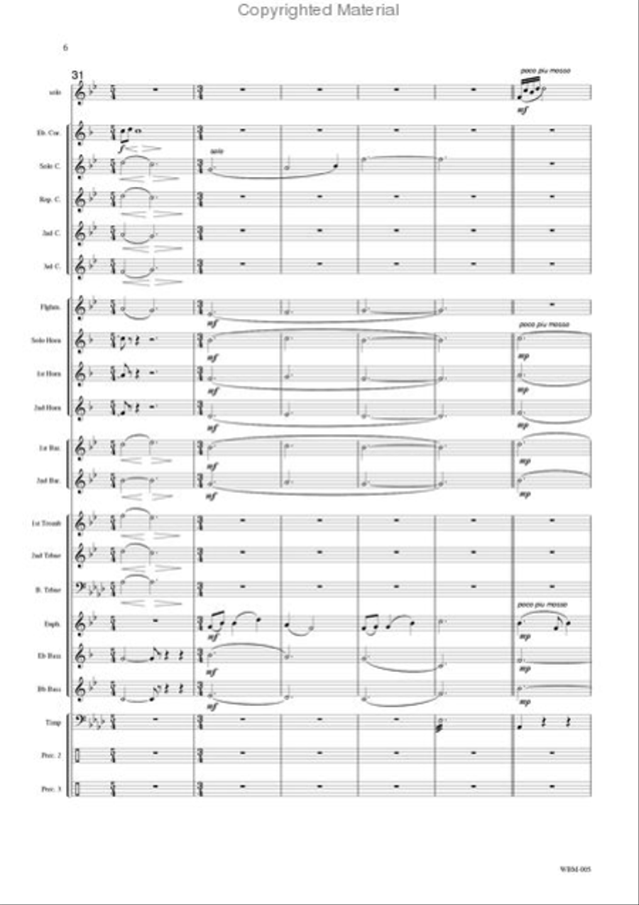 Chant du Berger Chant du Berger Cornet scores gallery preview page 7