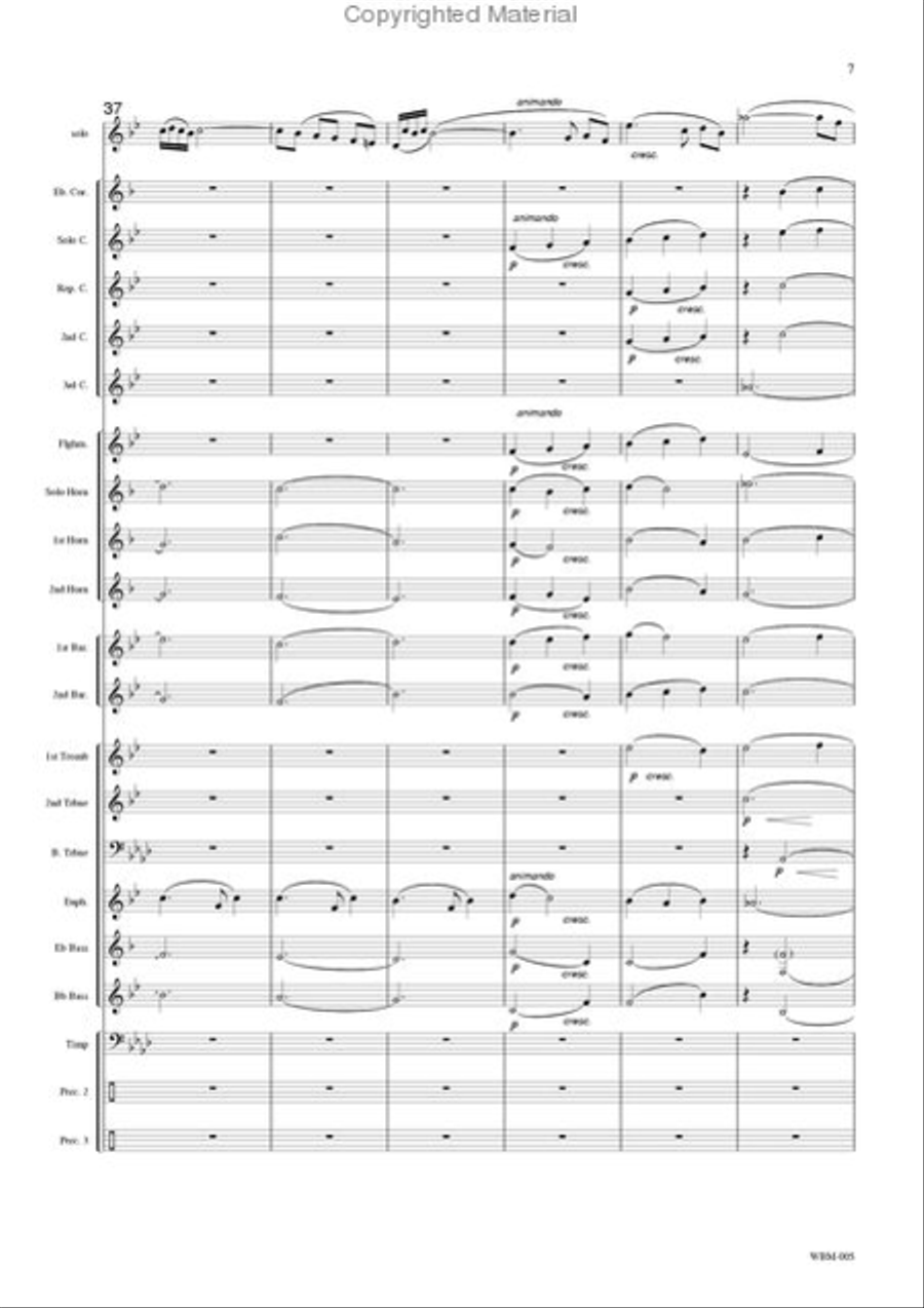 Chant du Berger Chant du Berger Cornet scores gallery preview page 8