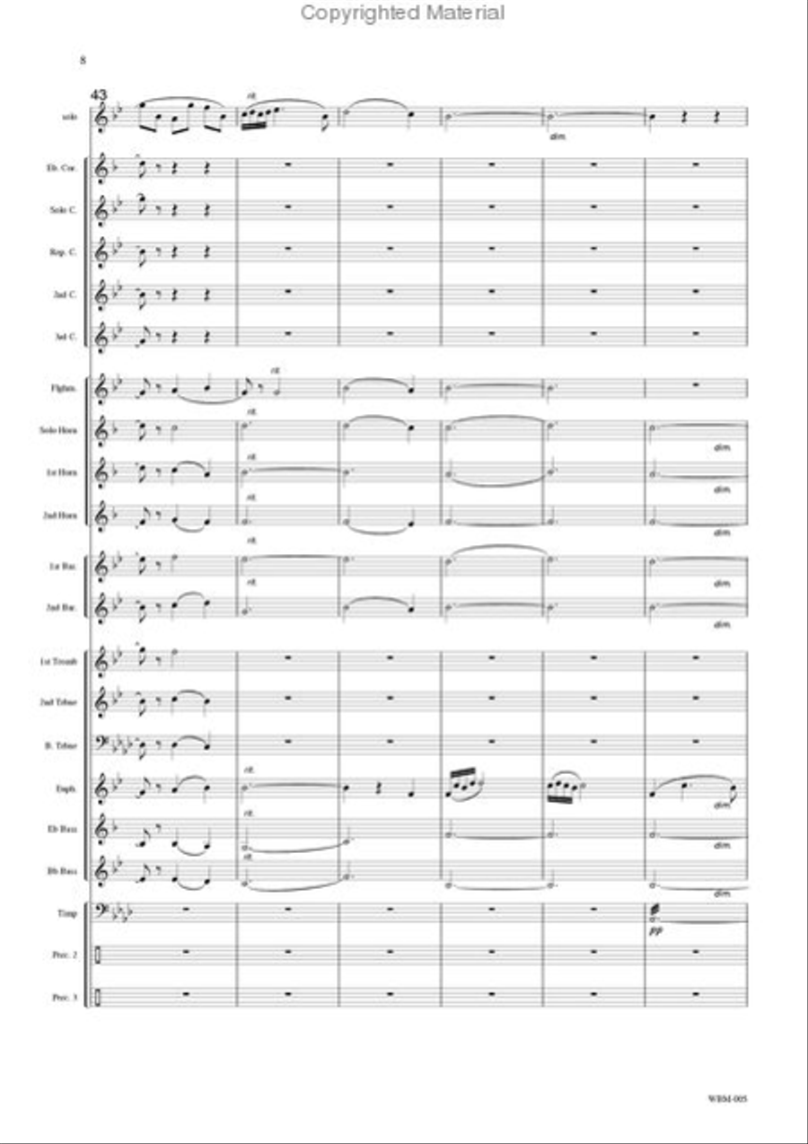 Chant du Berger Chant du Berger Cornet scores gallery preview page 9
