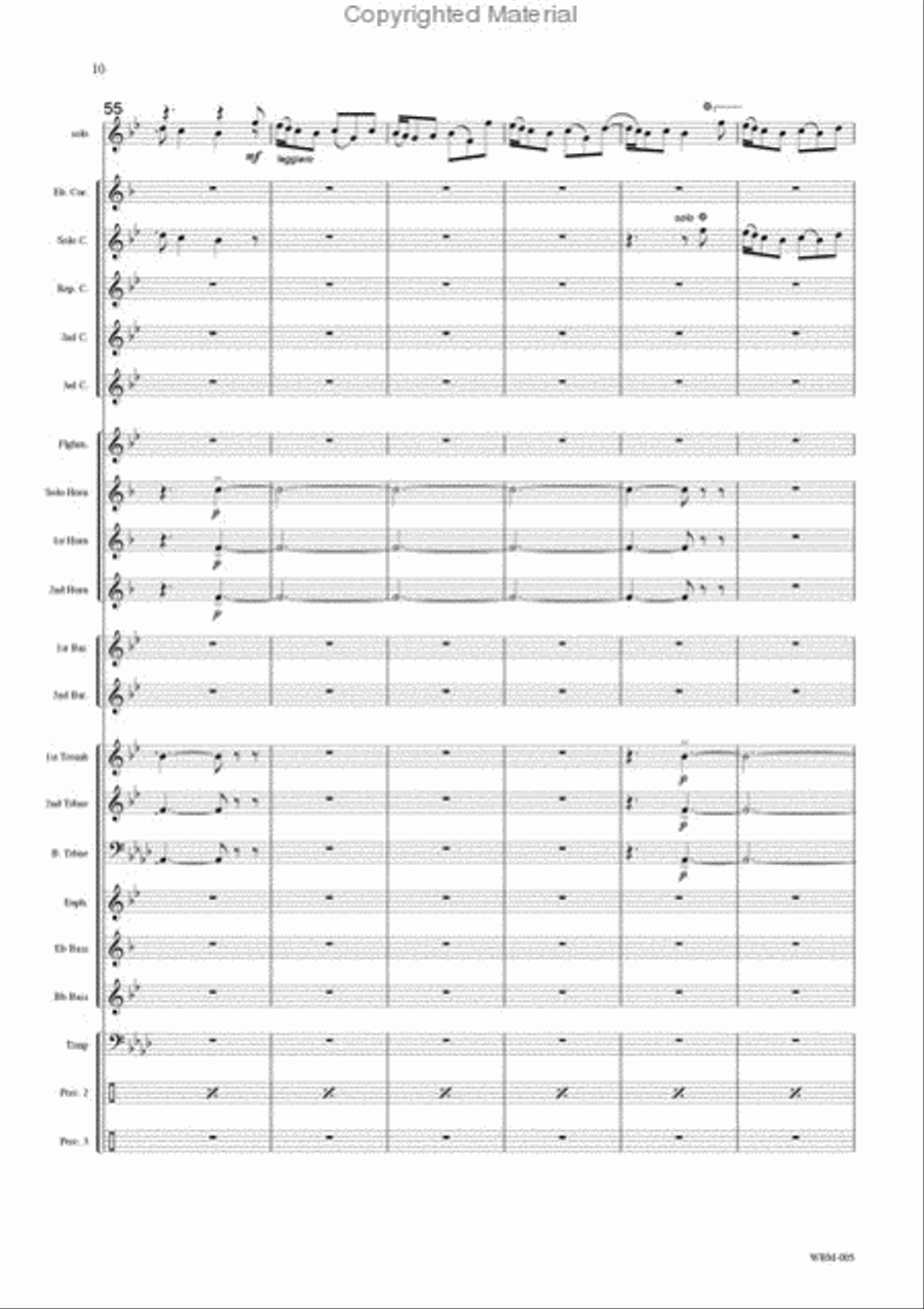 Chant du Berger Chant du Berger Cornet scores gallery preview page 11