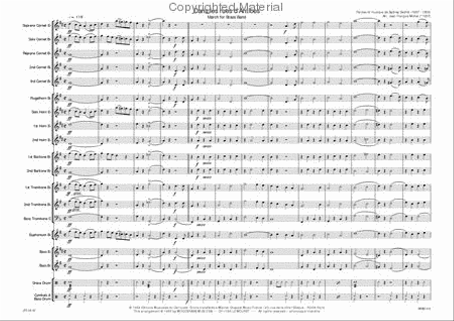 Dans les rues d'Antibes Brass Band scores gallery preview page 2