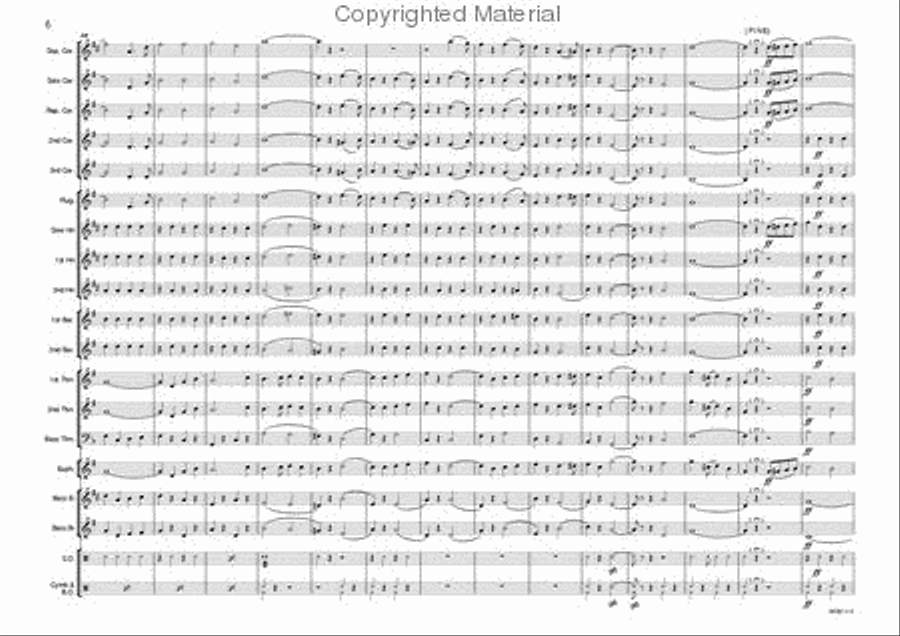Dans les rues d'Antibes Brass Band scores gallery preview page 7