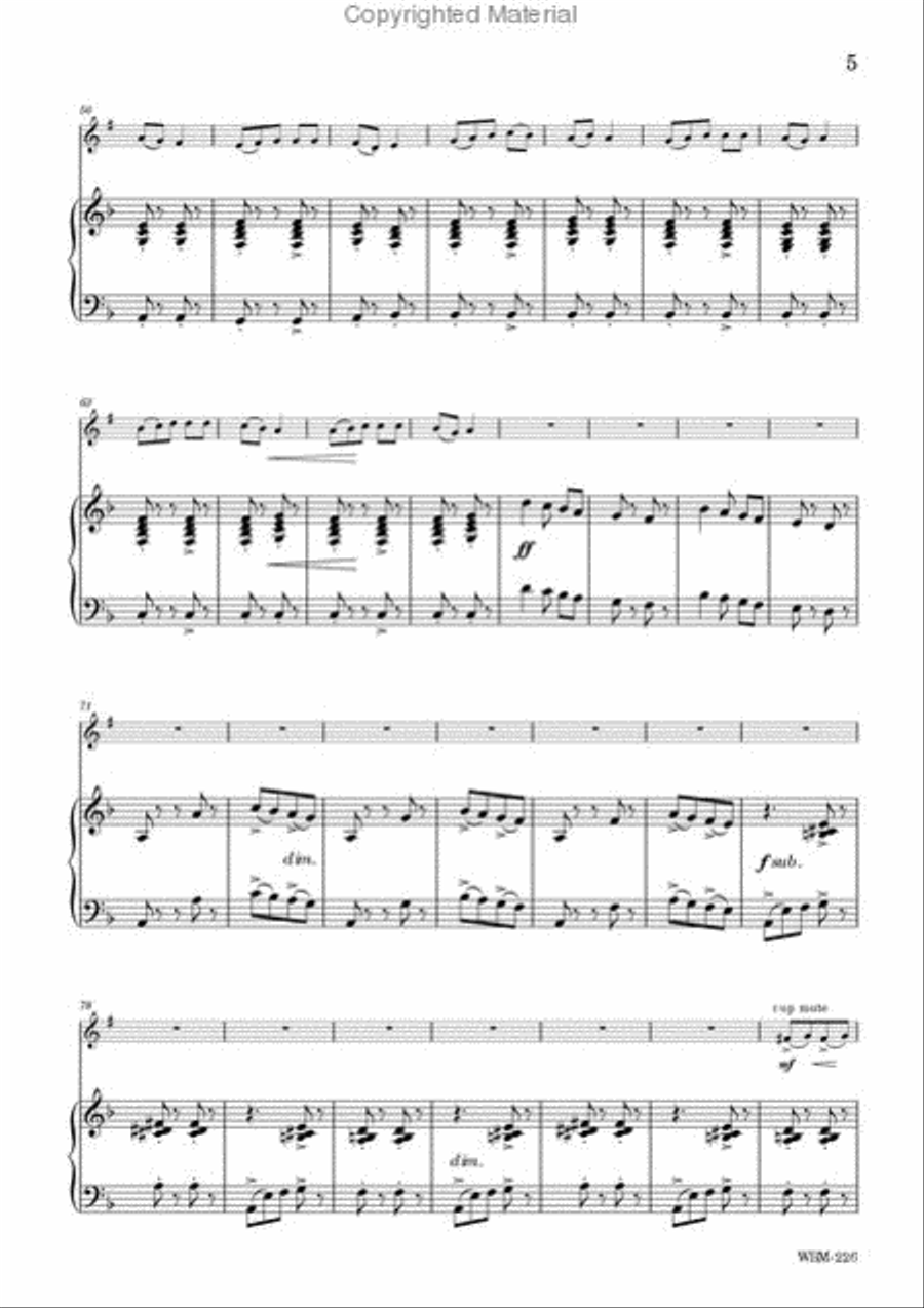 l'ete Trumpet Solo scores gallery preview page 4