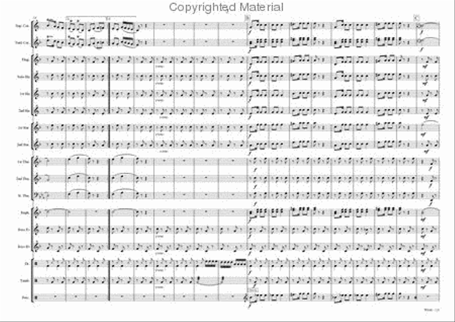 Hora Staccato Hora Staccato Brass Band scores gallery preview page 4