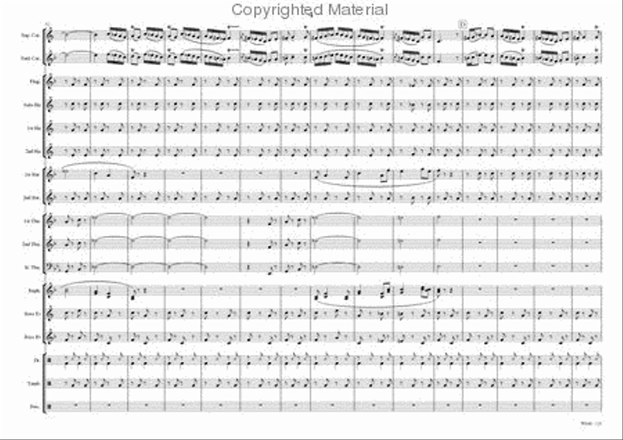 Hora Staccato Hora Staccato Brass Band scores gallery preview page 5