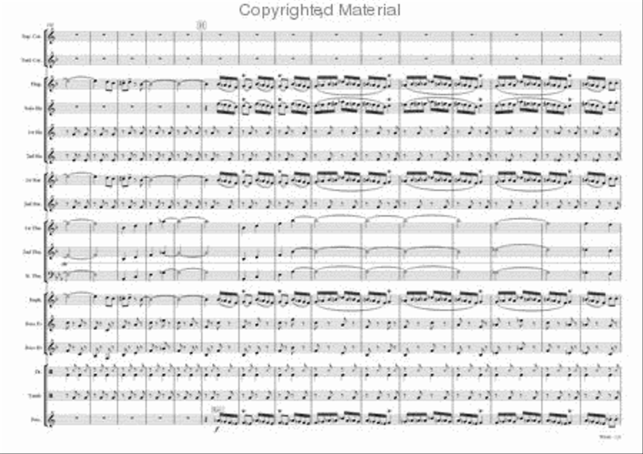 Hora Staccato Hora Staccato Brass Band scores gallery preview page 8