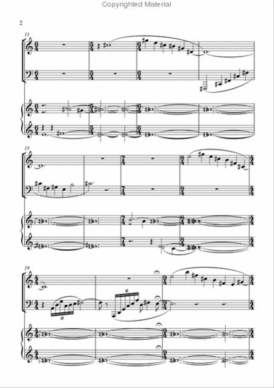 Meditation Trumpet scores gallery preview page 3