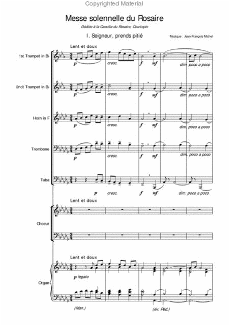 Pezel's Dances Suite Pezel's Dances Suite Brass Quartet scores gallery preview page 2