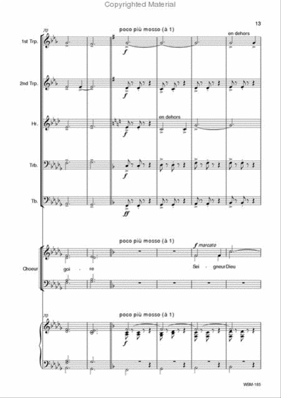 Pezel's Dances Suite Pezel's Dances Suite Brass Quartet scores gallery preview page 12