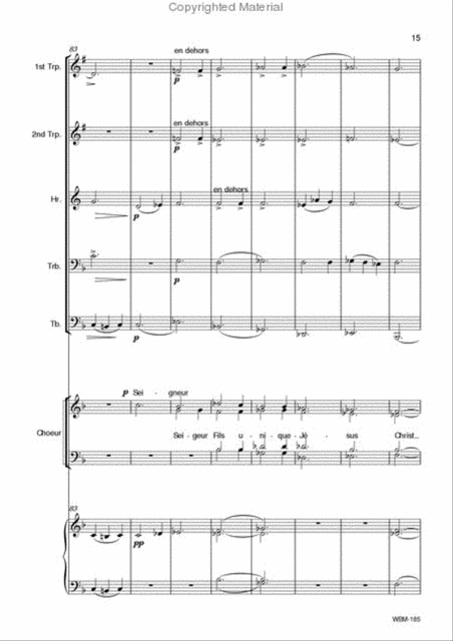 Pezel's Dances Suite Pezel's Dances Suite Brass Quartet scores gallery preview page 14