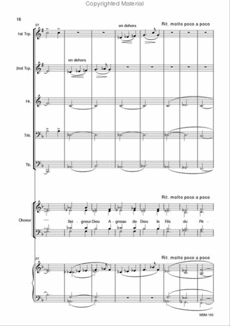 Pezel's Dances Suite Pezel's Dances Suite Brass Quartet scores gallery preview page 15