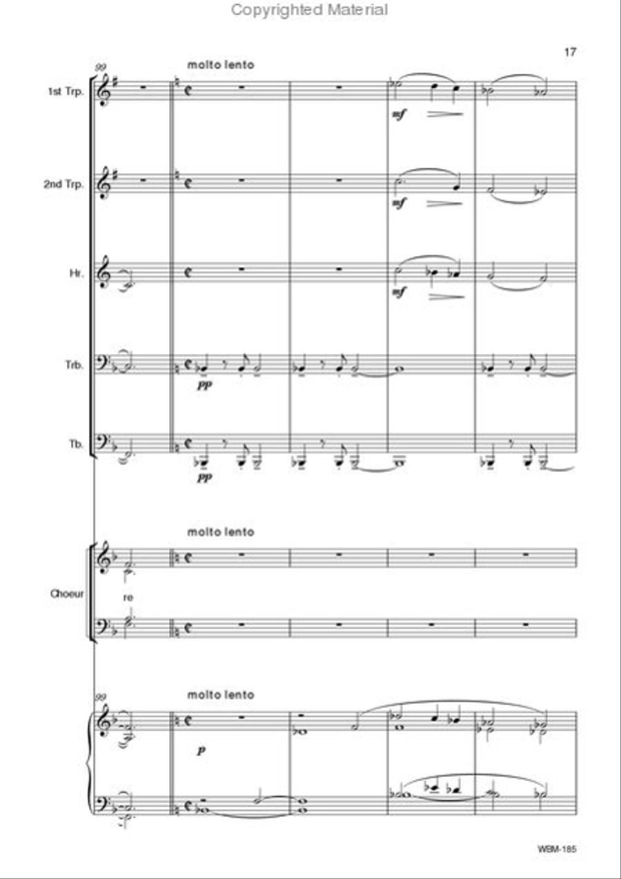 Pezel's Dances Suite Pezel's Dances Suite Brass Quartet scores gallery preview page 16